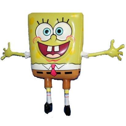 Personnage Gonflable Bob l'Eponge Personnage Gonflable Bob l'Eponge