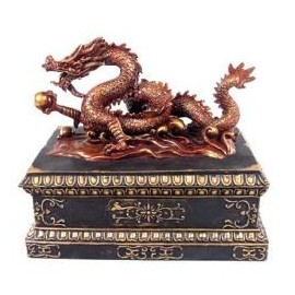 Coffre Dragon Chinois