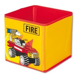 Caissette de Rangement Lego Moyenne Jaune