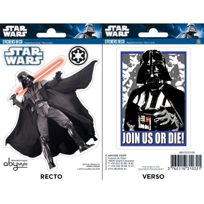 Mini Stickers Star Wars Dark Vador Mini Stickers Star Wars Dark Vador