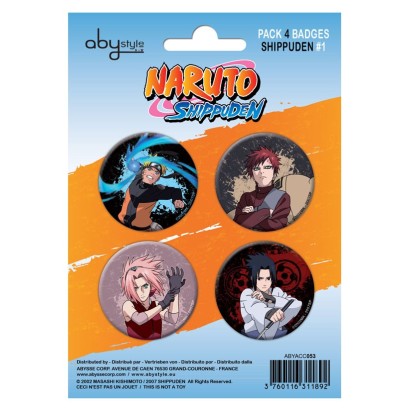 Badge Pack Naruto Shippuden Badge Pack Naruto Shippuden