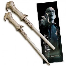 Stylo Baguette & Marque-Page Voldemort - Harry Potter