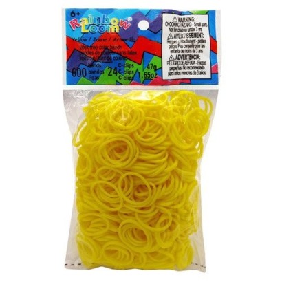 Elastiques Rainbow Loom Jaune