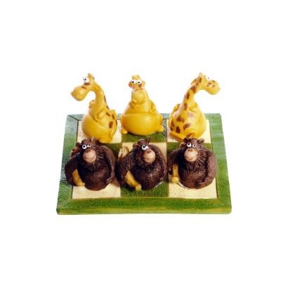 Jeu de Morpions Gorilles vs Girafes