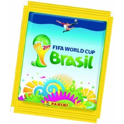 Pochette de 5 Stickers Fifa World Cup Brazil