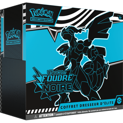 Coffret Pokemon Dresseur d'Elite Foudre Noir