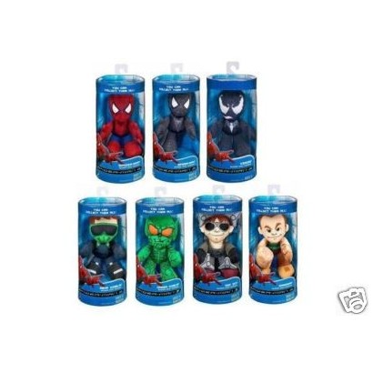 6 Peluches de Spiderman