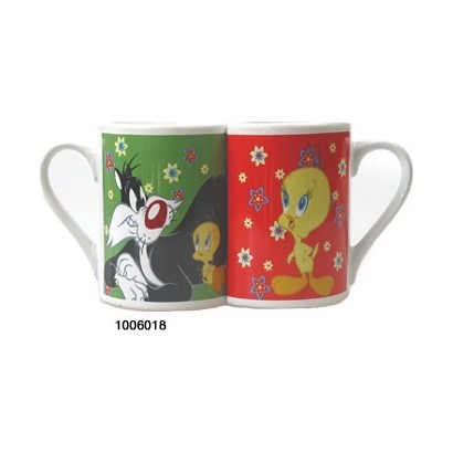 Set de 2 Mugs Titi Fleurs